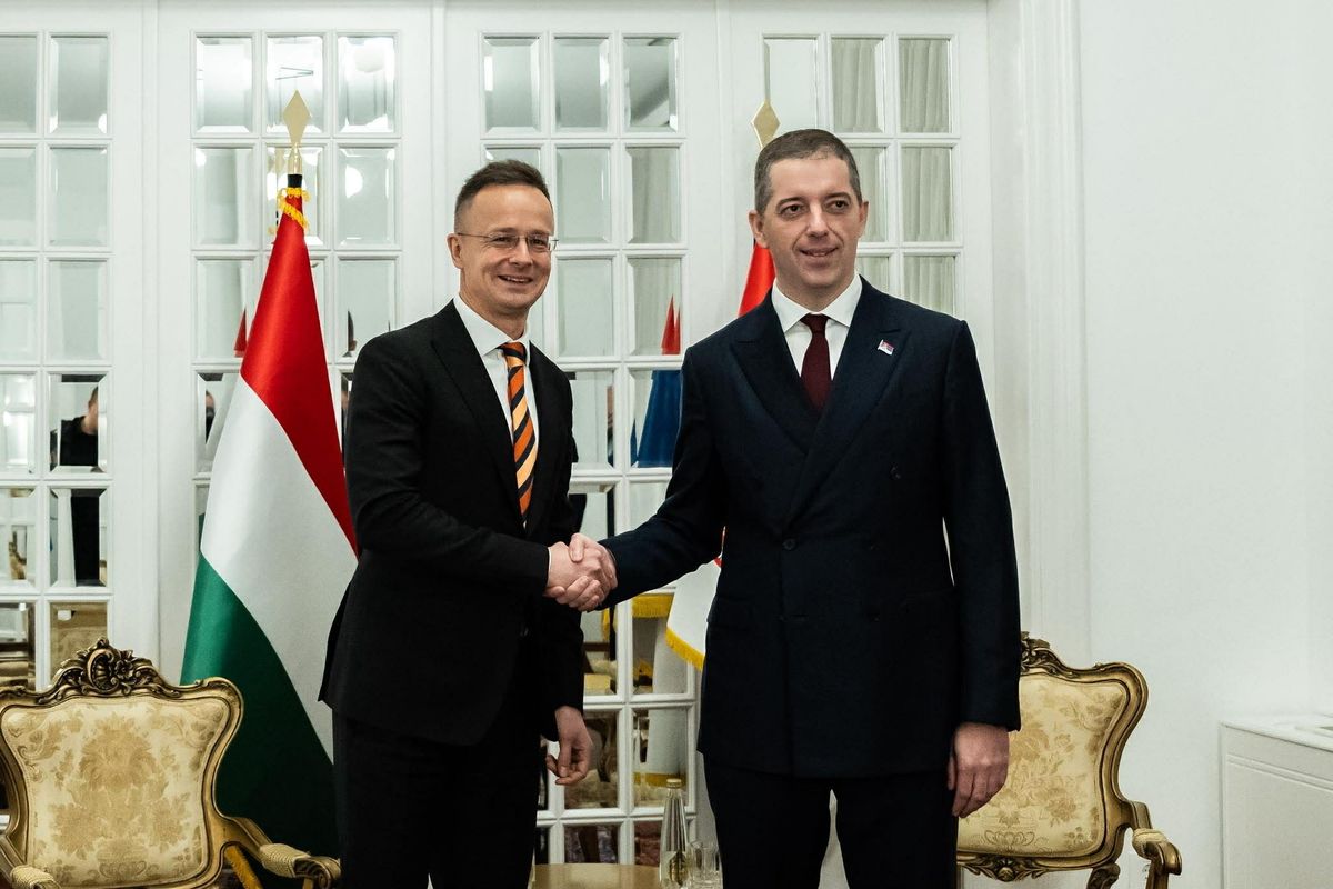 A szerb és a magyar külügyminiszter