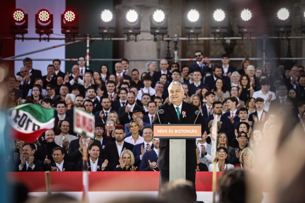 Kossuth tér március 15. Orbán Viktor