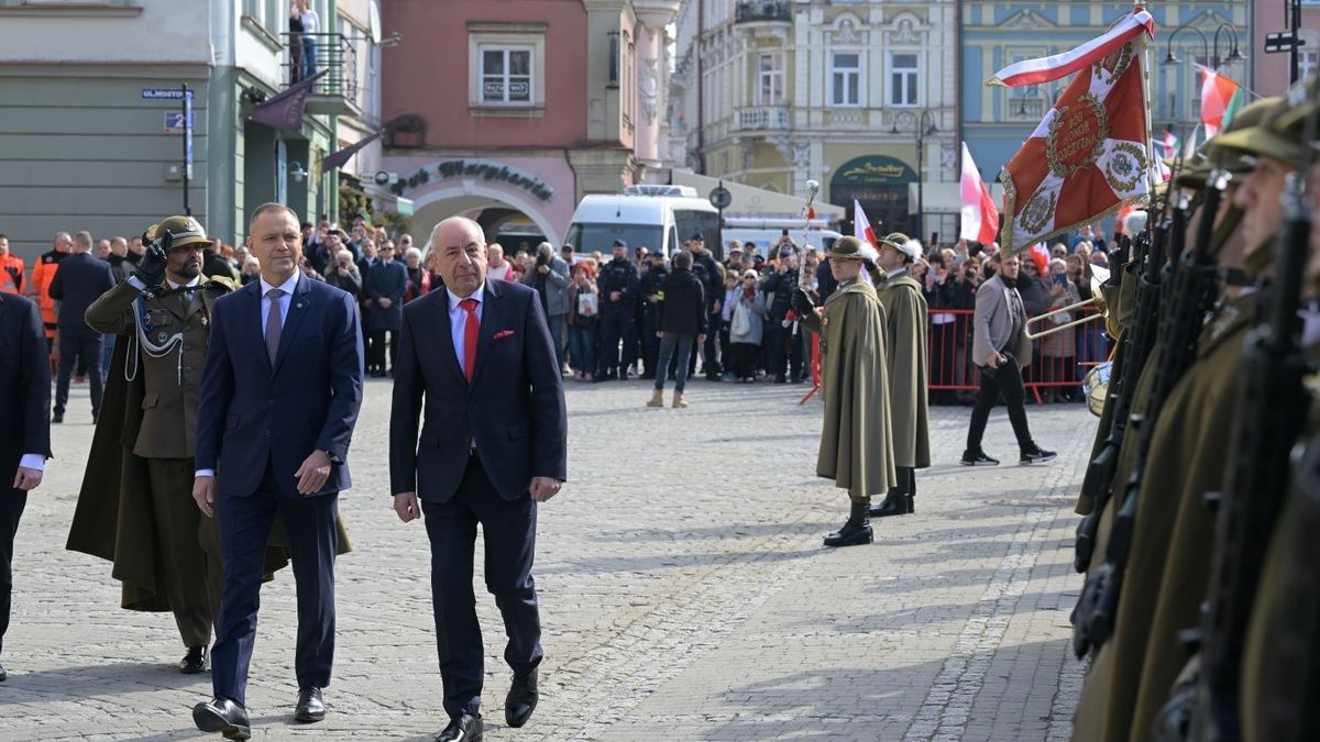 Sulyok Tamás köztársasági elnök Karol Nawrocki lengyel államfővel közösen tartott megemlékezést