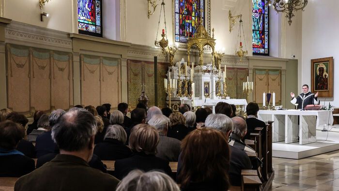 Fehér Béla gyászmise