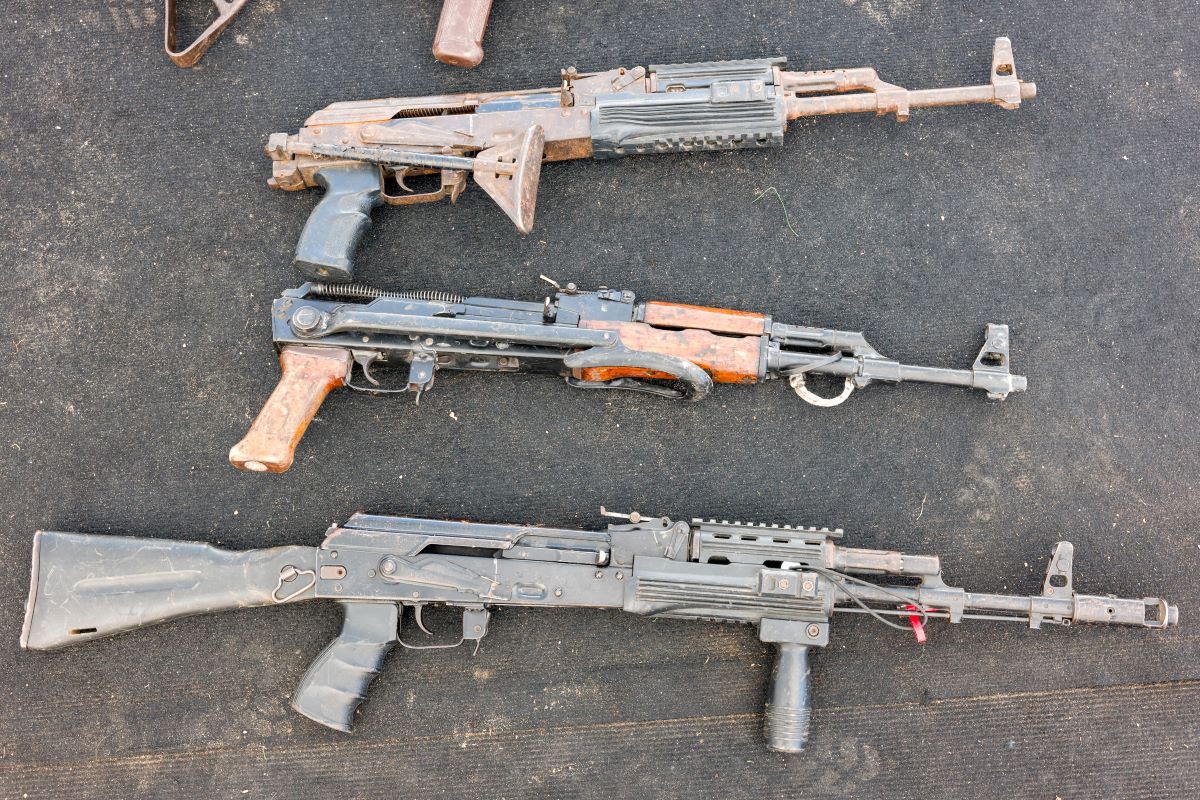 Képünk illusztráció – rohamfegyverek