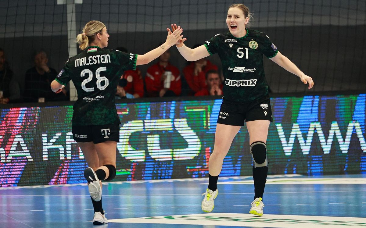 Előnyből várhatja a budapesti visszavágót a Ferencváros. (Fotó: Nasz Nikolett / FTC)