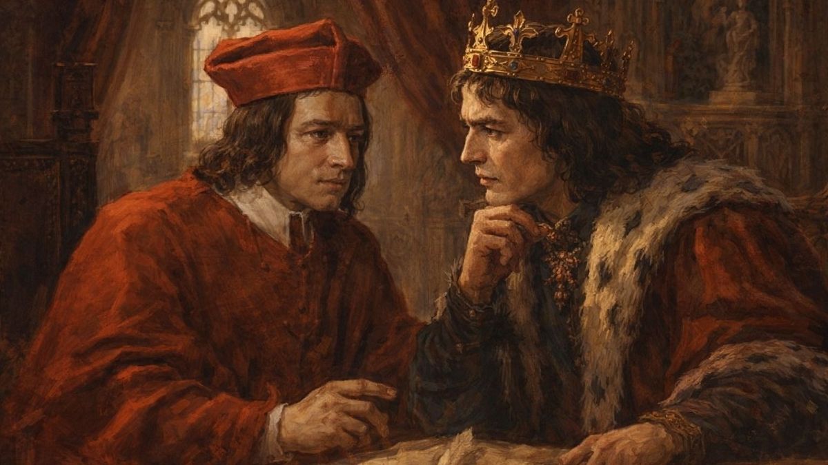 Bakócz Tamás Mátyás királlyal