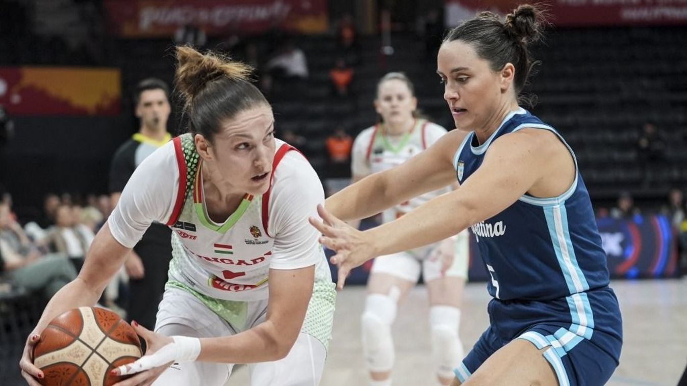 Kiss Virág, aki a magyar csapat egyik legjobbja volt Argentína ellen
