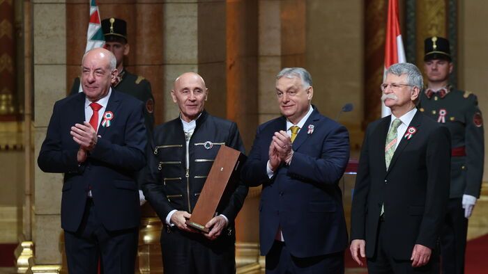 Kossuth- és Széchenyi-díjak átadása