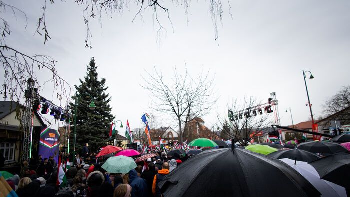 Orbán Viktor országjárása Pécel