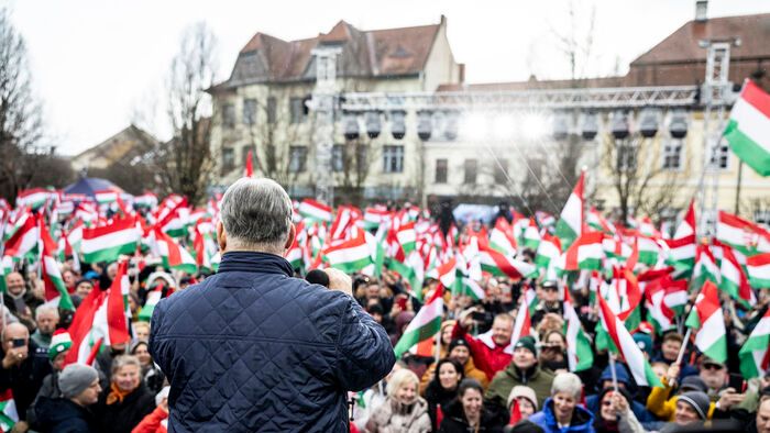 Orbán Viktor országjárás Veszprém