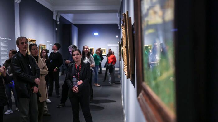  A földi paradicsom vágya kiállítás sajtóbejárása
Szépművészeti Múzeum