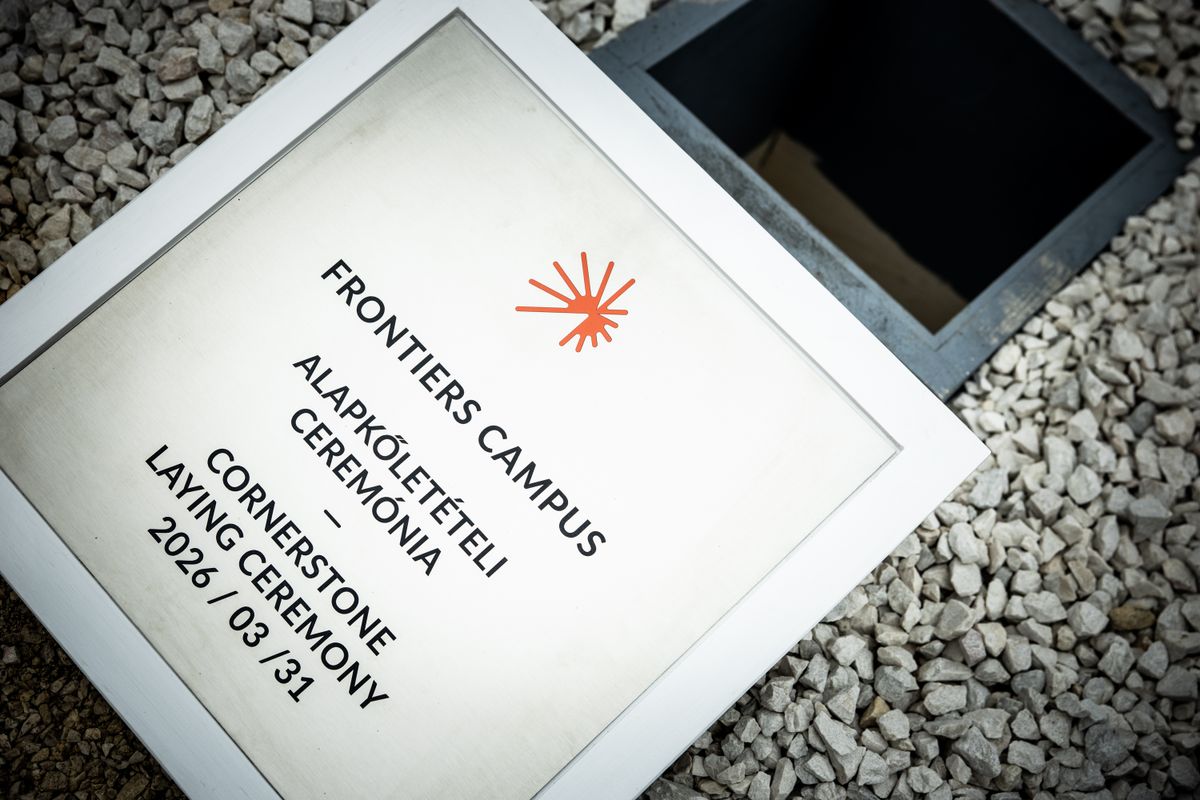 Letették a Frontiers Campus kutatóközpont alapkövét Budapesten
Orbán Viktor