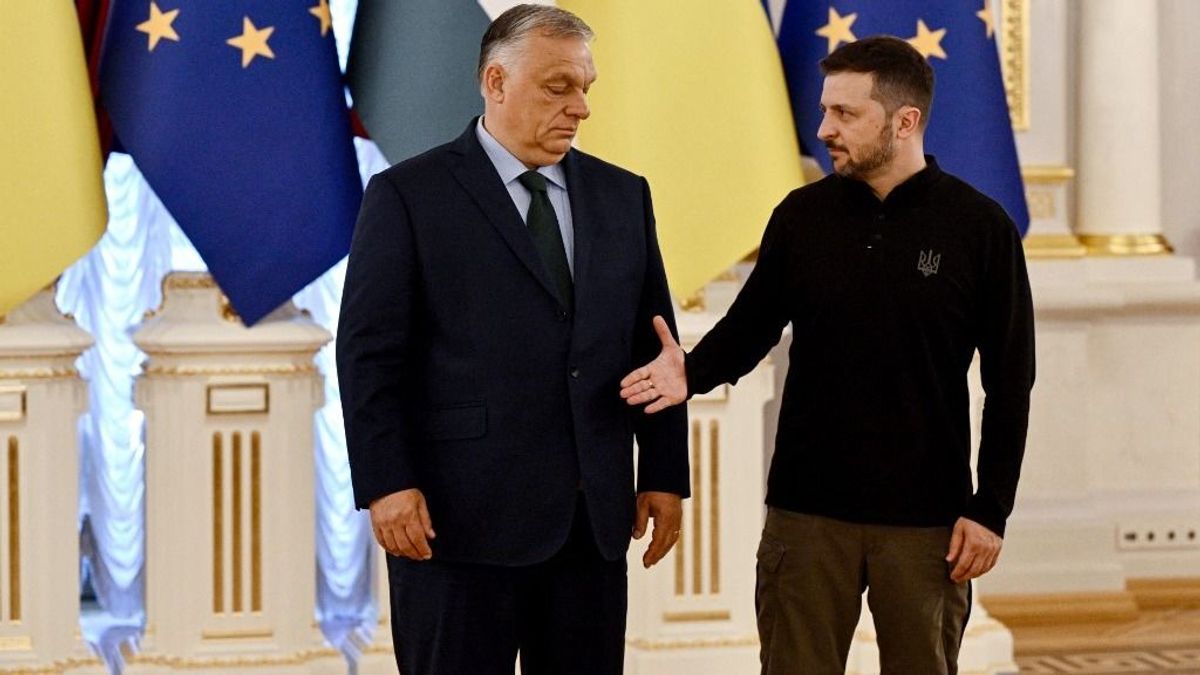 Az olasz sajtó felháborodással számolt be arról, hogy a Zelenszkij halálosan megfenyegette Orbán Viktort