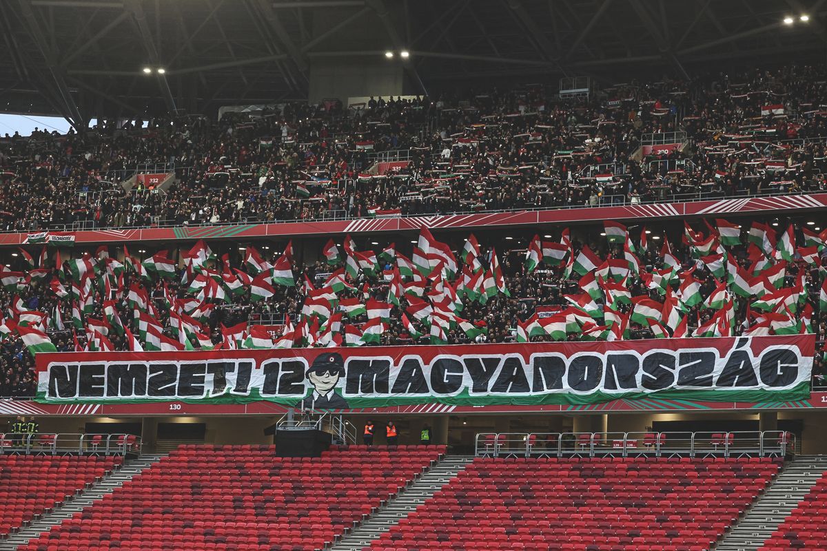 Az UEFA büntetése miatt nem fogadhatta telt ház Szoboszlai Dominikéket a Puskás Arénában Szlovénia ellen