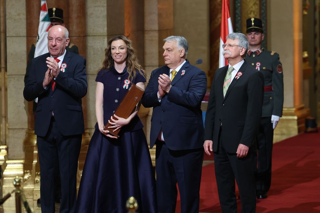 Kossuth- és Széchenyi-díjak átadása