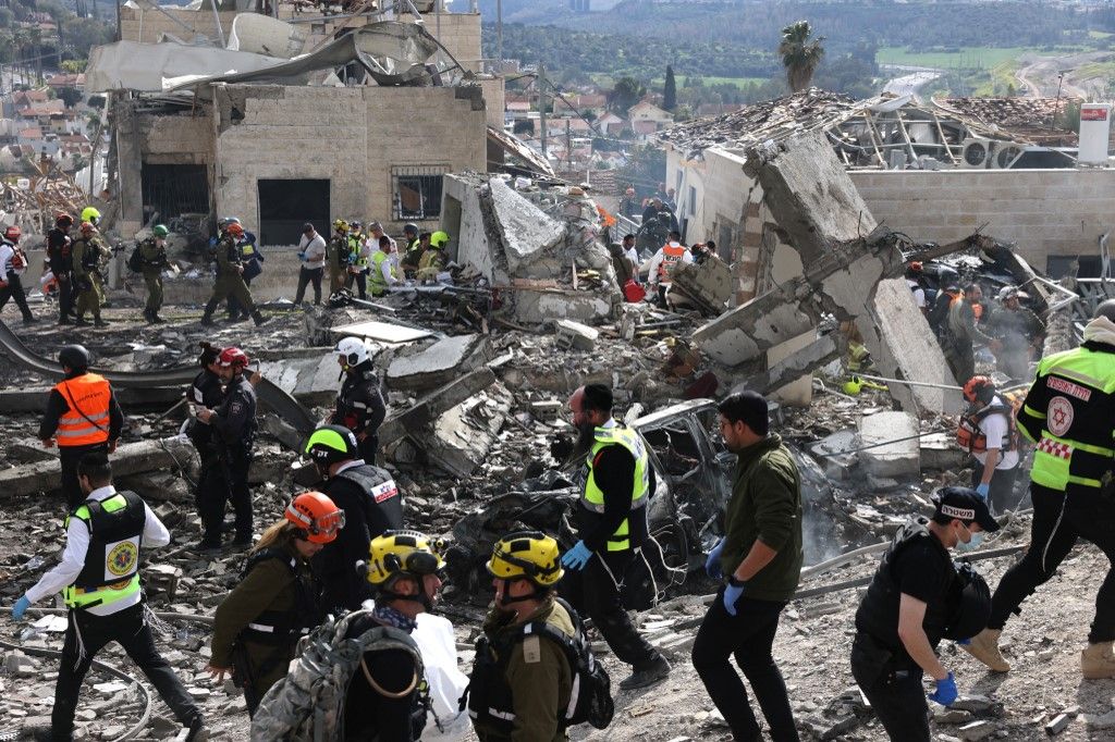 Az iráni konfliktus súlyos biztonsági kockázat az egész világ számára (Fotó: AFP)