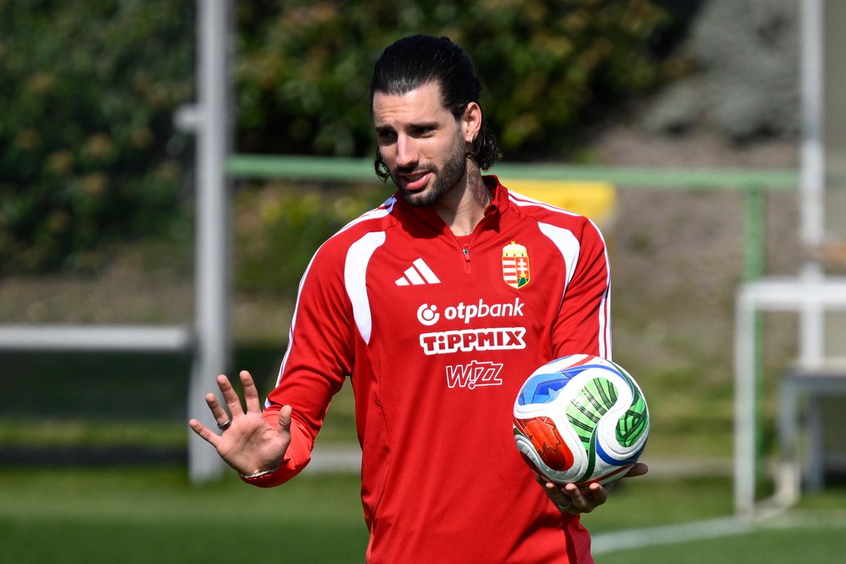 Nem a világbajnokságra gyakorolnak a vb-labdával Szoboszlai Dominikék