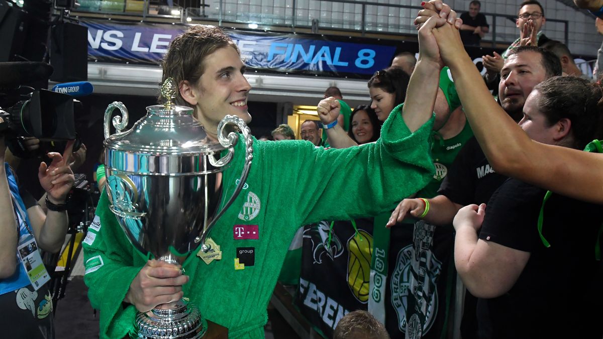 A hazai pofon után Németországban oktatott az újabb BL-címére hajtó Fradi