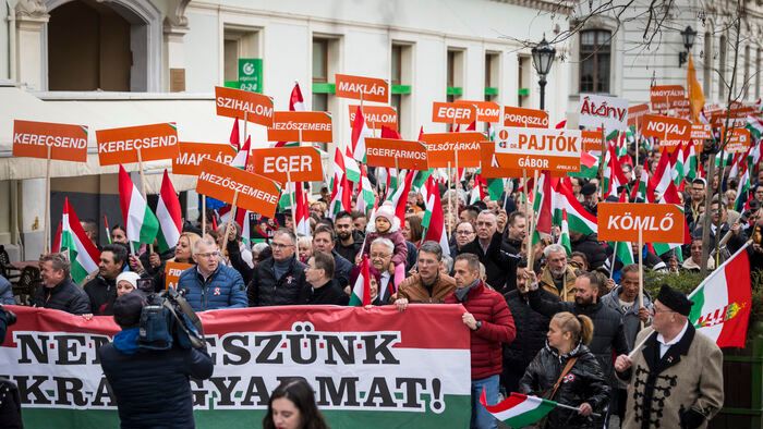 Eger Orbán Viktor országjárás