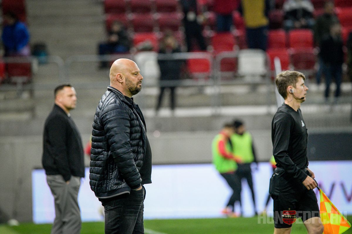 Az NB II-es Budapest Honvéd vezetőedzője, Feczkó Tamás a Békéscsaba ellen korábban még sosem vesztett pontot kispesti trénerként