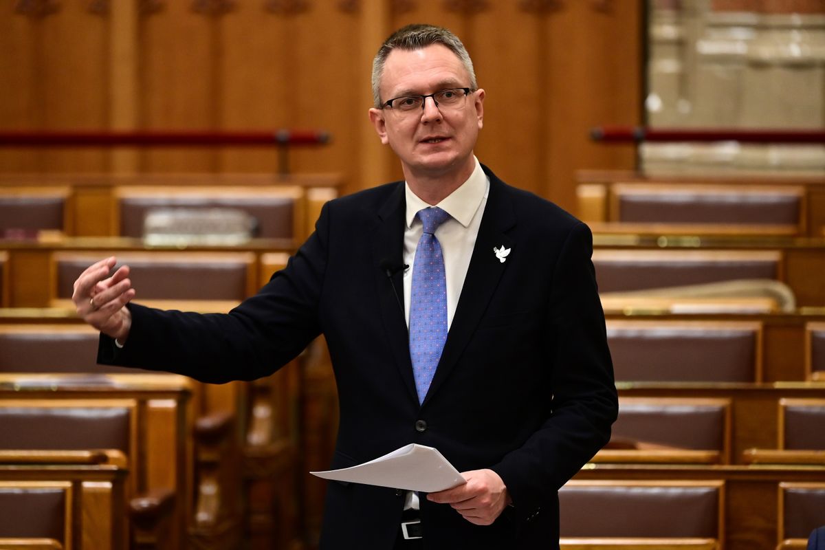 Budapest, 2026. február 23.
Rétvári Bence, a Belügyminisztérium parlamenti államtitkára interpellácóra válaszol az Országgyűlés tavaszi ülésszakának első plenáris ülésén 2026. február 23-án.
MTI/Kovács Attila