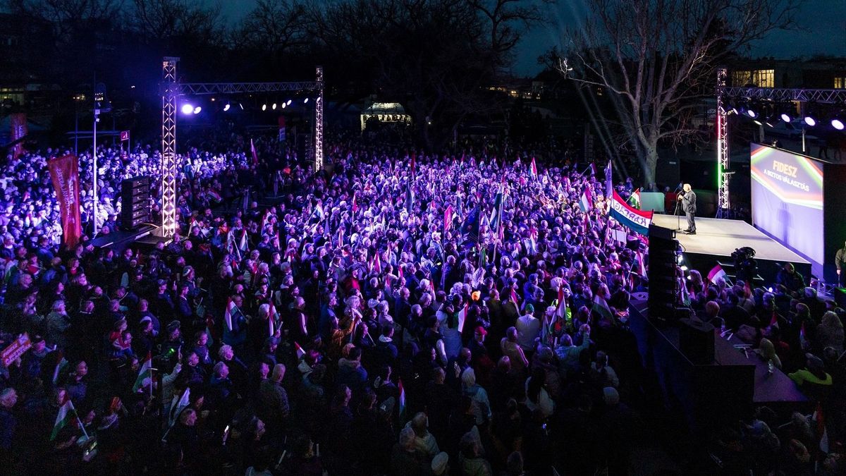 „Ma duplázunk!” – pénteken Veszprémben és Győrben folytatja országjárását Orbán Viktor