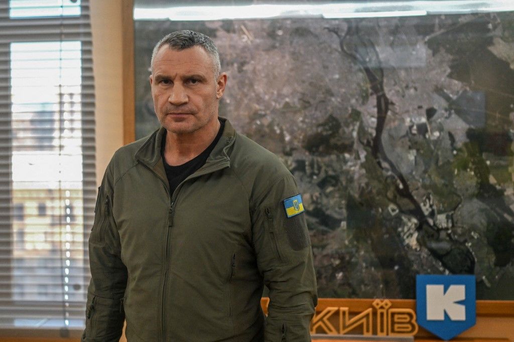 Zelenszkij Klicskót kérte számon a kijevi áramszünetek miatt Fotó: SERGEI GAPON / AFP