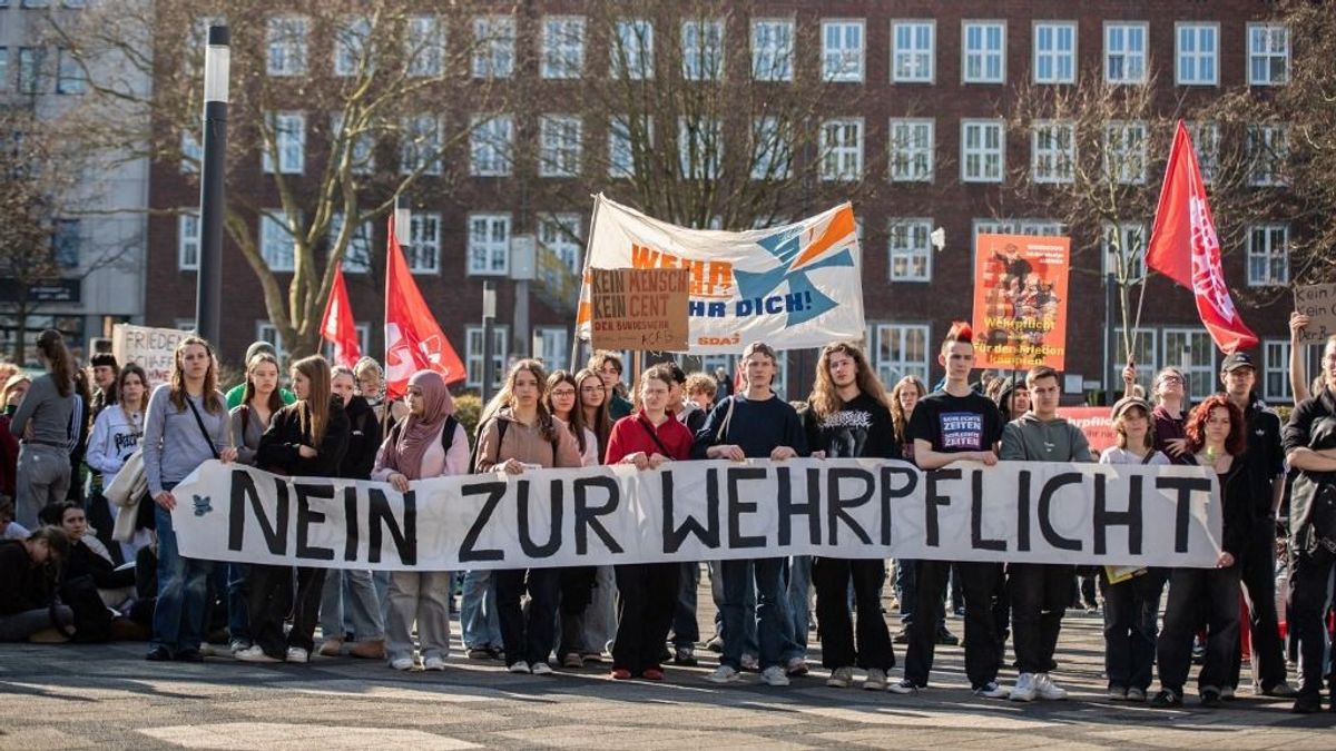 Nem kérnek a háborúból a német fiatalok