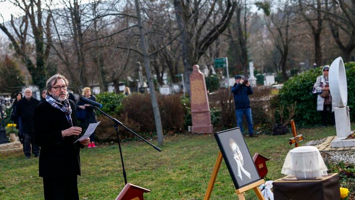 Keleti Éva fotográfus temetése