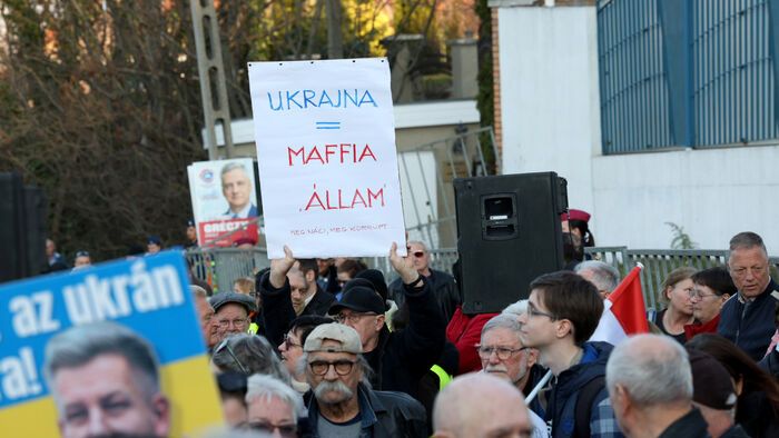 Ukrajna elleni tüntetés