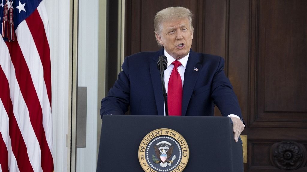 Trump tíz nappal elhalasztotta az Irán elleni csapásokat, hogy folytatódhassanak a tárgyalások (Fotó: AFP)