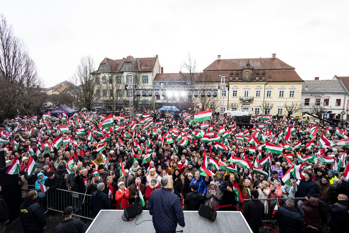 Orbán Viktor országjárás Veszprém