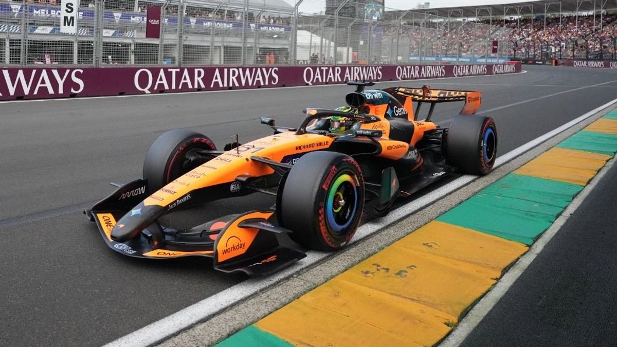 A McLaren pilótája a futam előtt összetörte az autóját, nem indulhat az idénynyitón + videó