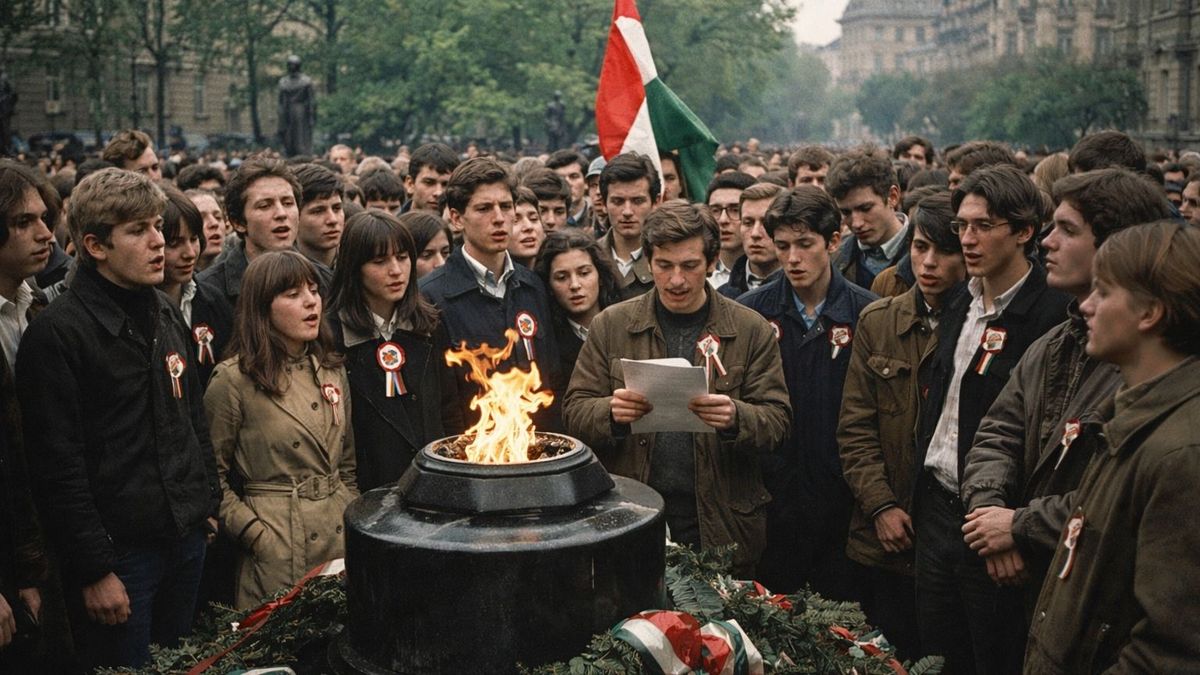 1972. március 15 - a spontán lázadó fiatalok ünnepe