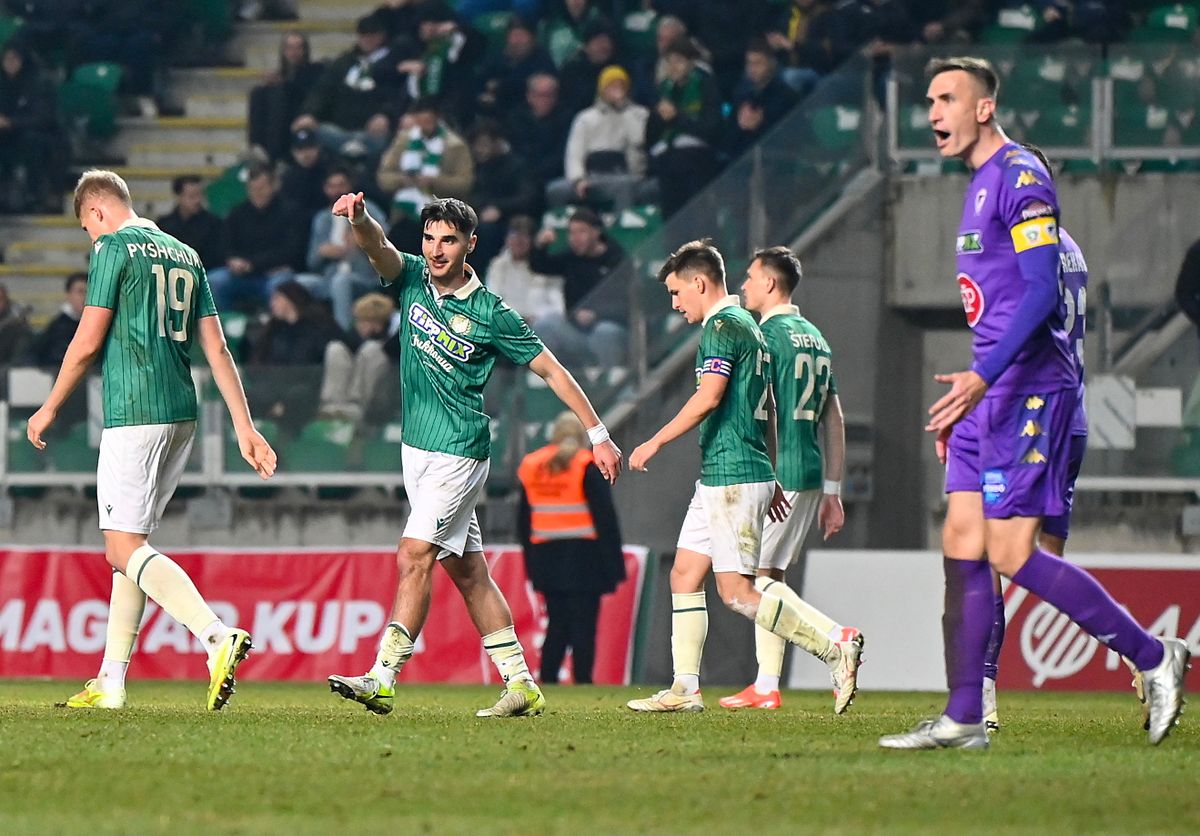 A legvégén úszott el a KTE mérkőzése. (Fotó: Krizsán Csaba / MTI Fotószerkesztõség)