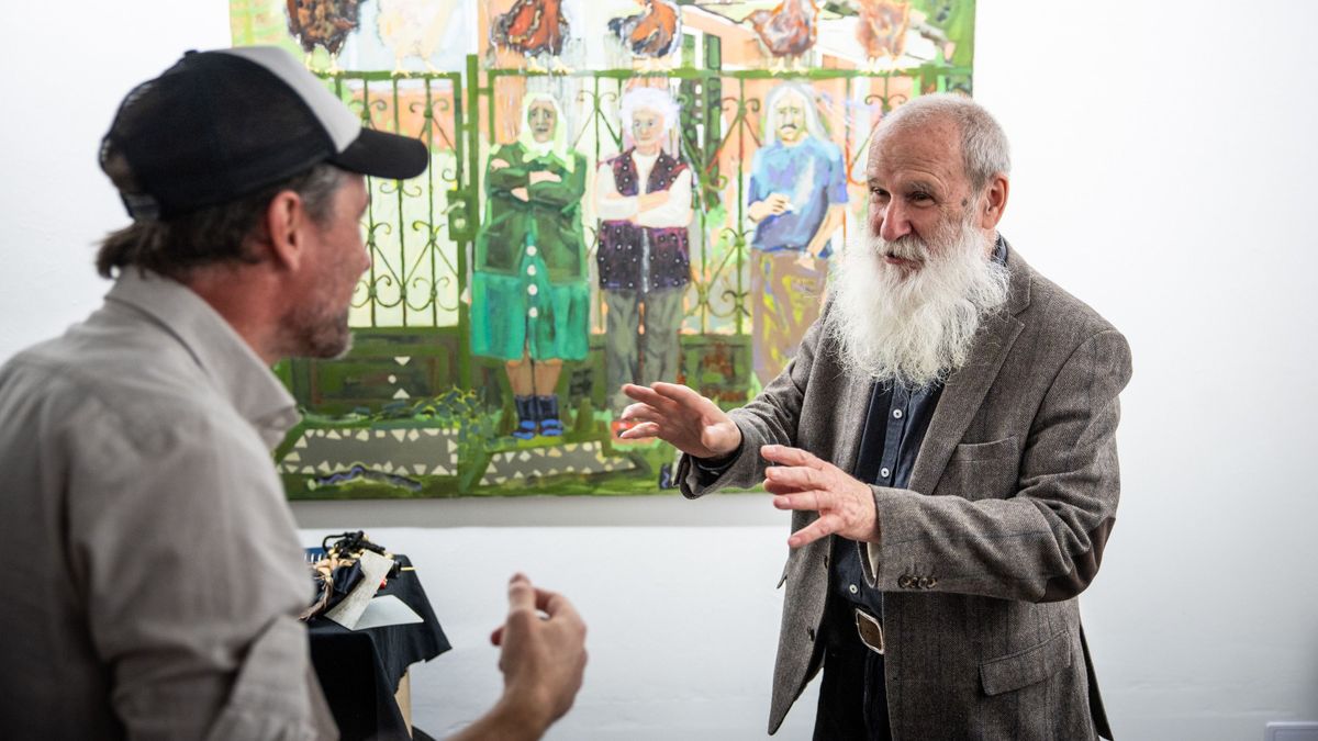 Bukta Imre megfestette a hiány mitológiáját
