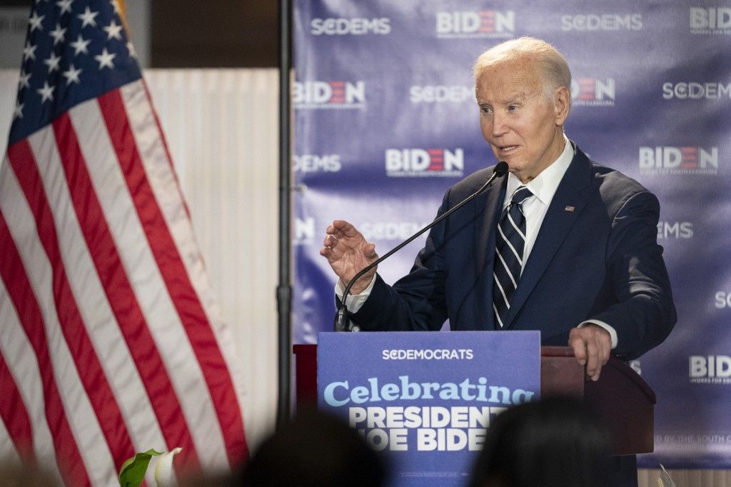 Joe Biden amerikai elnök neve egy titkosítás alól feloldott jelentés szerint egy feltételezett pénzügyi visszaélési terv kapcsán is felmerült (Fotó: AFP)