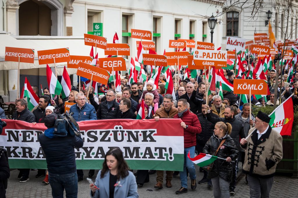 Eger Orbán Viktor országjárás