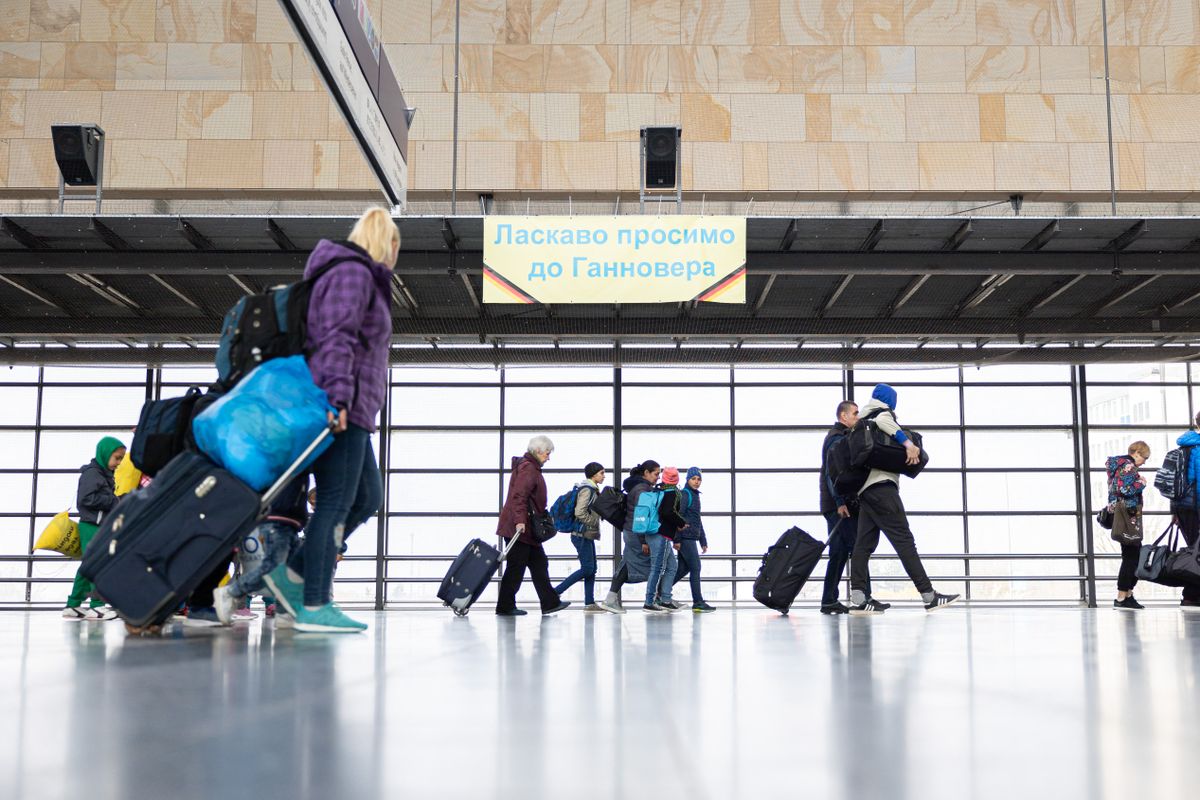 A háború miatt Ukrajna lakosságának jelentős része hagyta el szülőhazáját