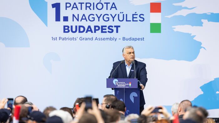 Patrióta nagygyűlés Orbán Viktor
