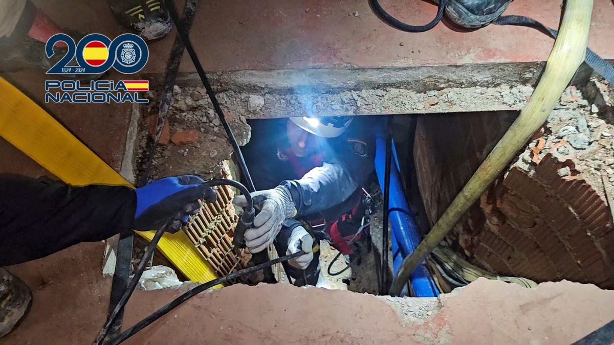 A Marokkó és Spanyolország közötti alagút bejárata (Fotó: AFP)
