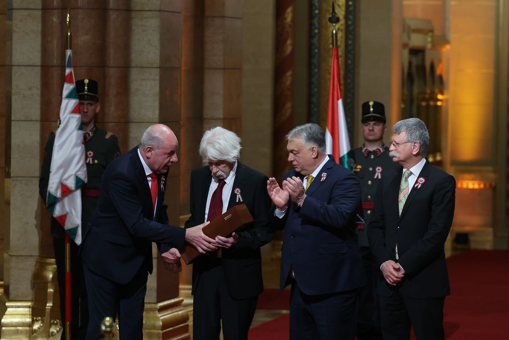 Kossuth- és Széchenyi-díjak átadása