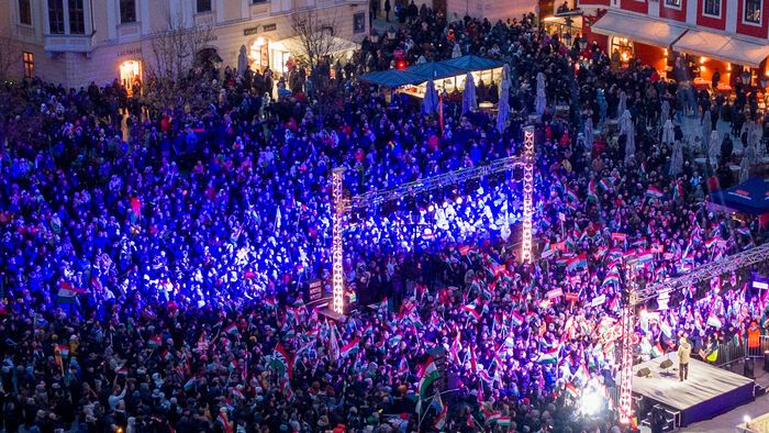 Orbán Viktor országjárás Győr