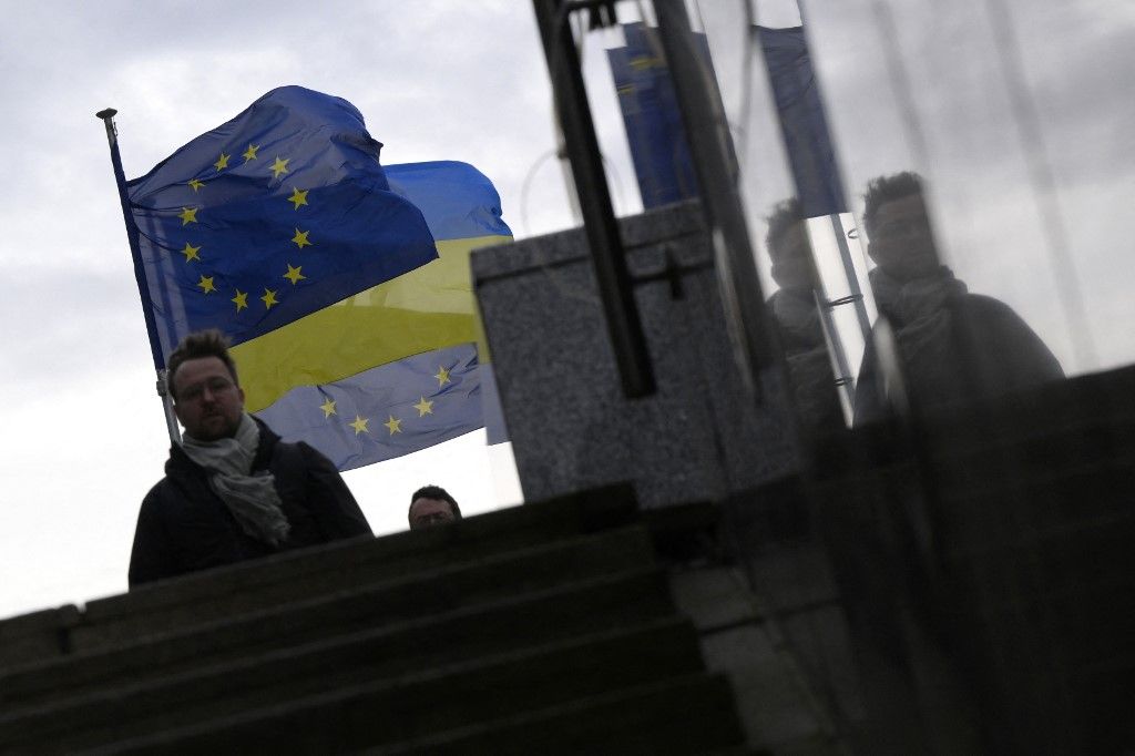 Ukrajna számára 2027 előtt nincs lehetőség az EU-csatakozásra (Fotó: AFP)