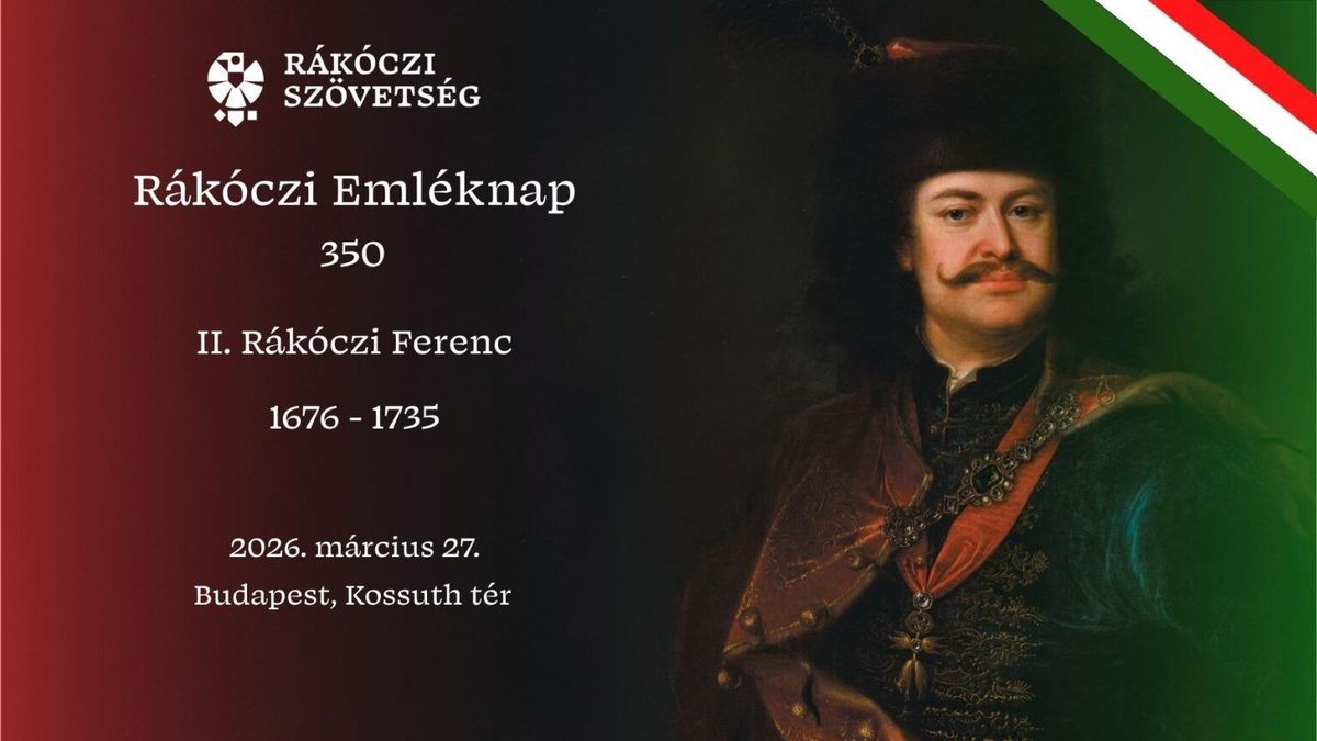 Rákóczi 350 – ünnepi programok országszerte és határon túl