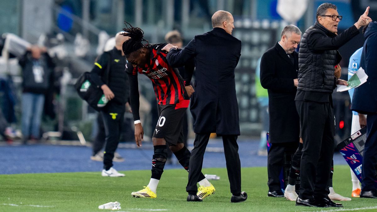 Rafael Leao és Massimiliano Allegri csörtéje sokáig beszédtéma lehet az AC Milan csapatánál