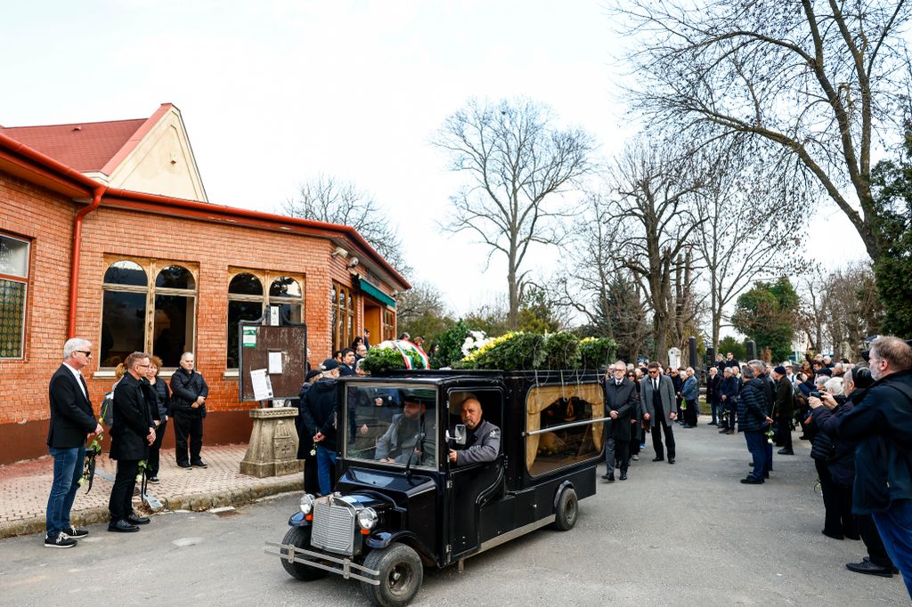Keleti Éva temetés