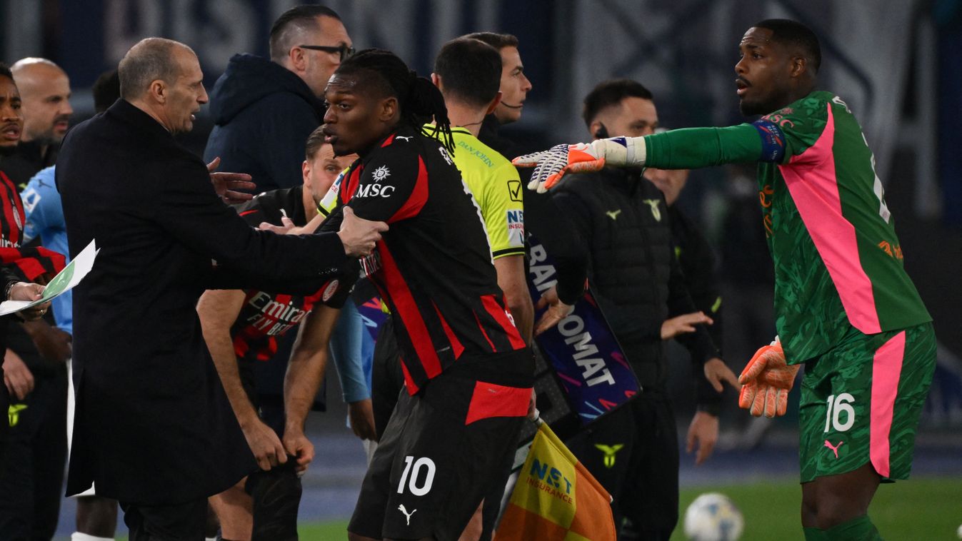 A Milan sztárja, Rafael Leao nem fogadta Massimiliano Allegri ölelését