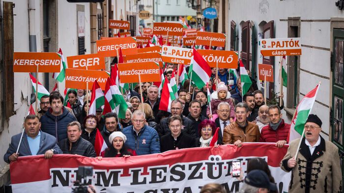 Eger Orbán Viktor országjárás