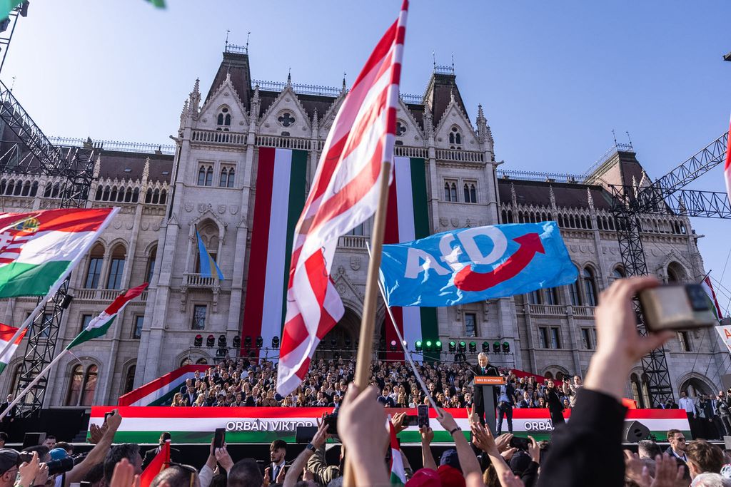 Kossuth tér március 15. Orbán Viktor