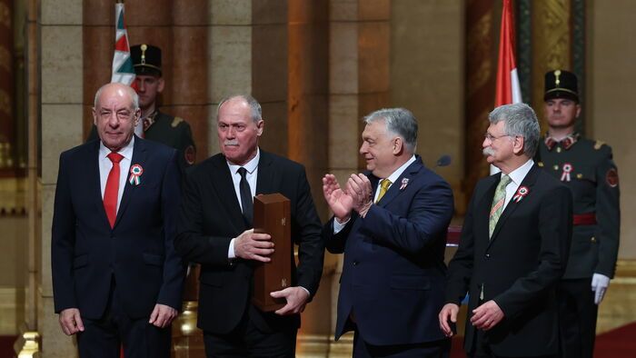 Kossuth- és Széchenyi-díjak átadása