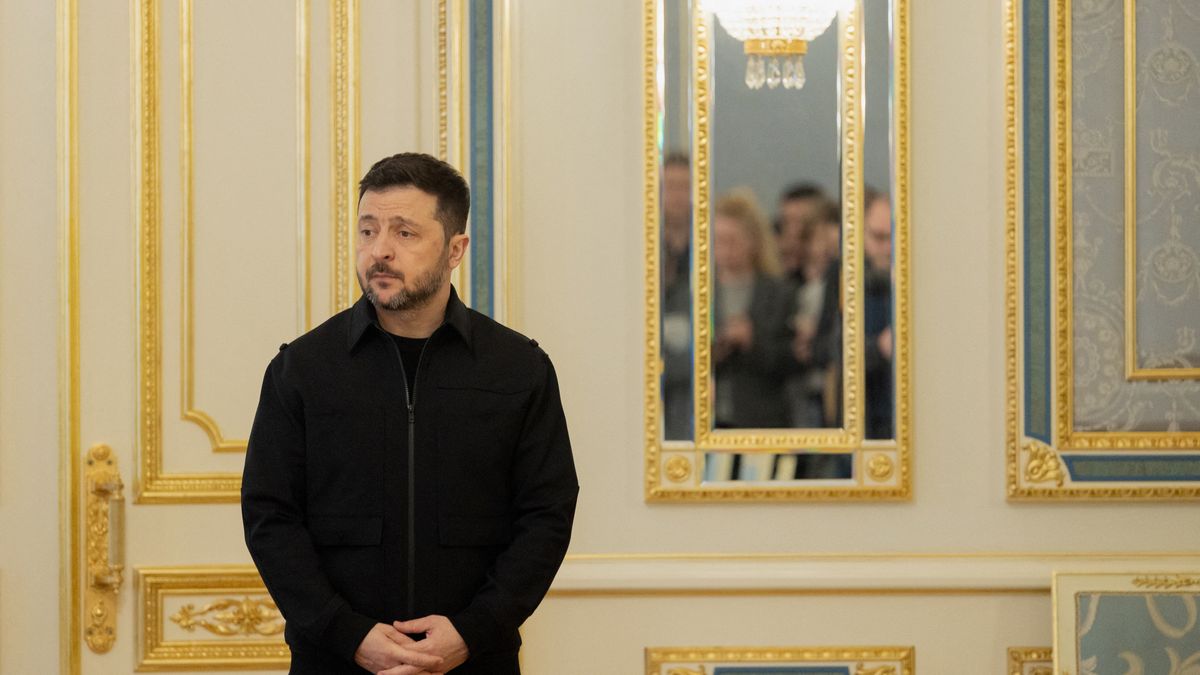 Volodimir Zelenszkij ukrán elnök