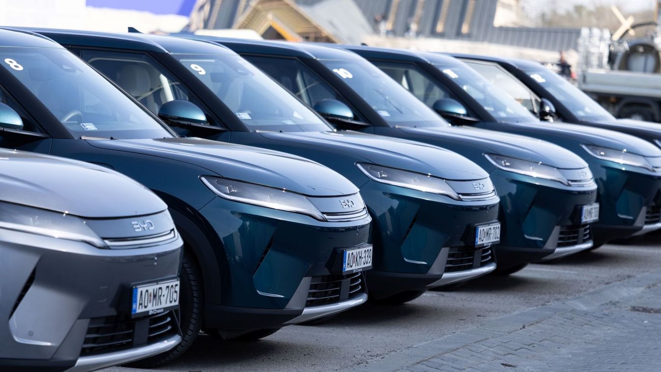 BYD Atto 2 autók. Hamarosan ezek Szegeden készülnek